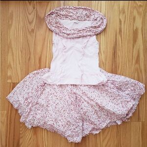 Jottum Designer Skirt Top Set 8 EUC